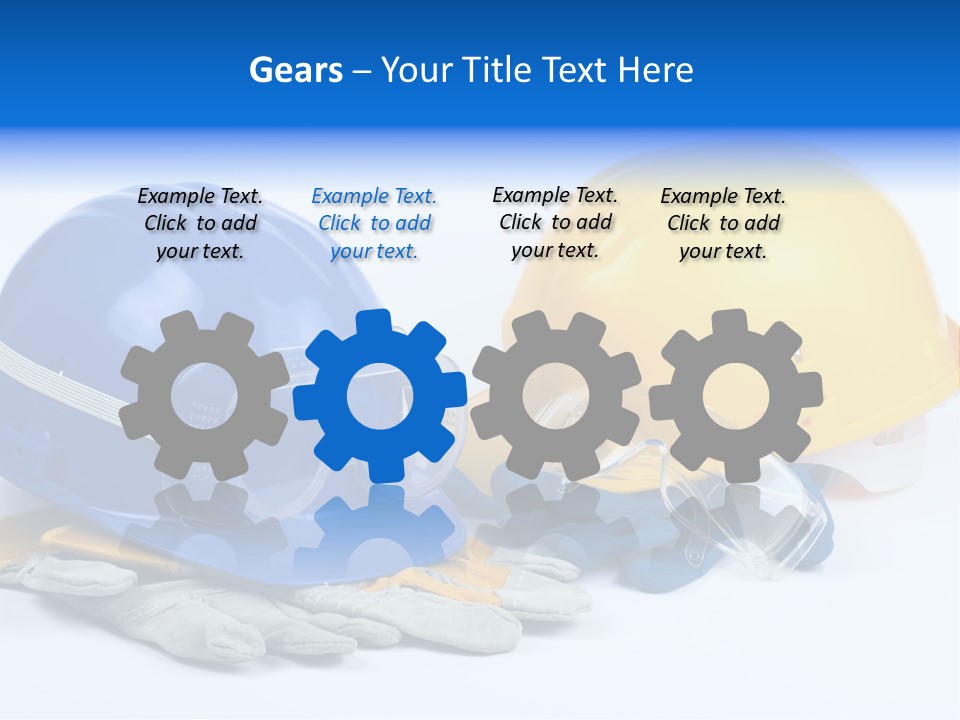 Protect Careful Glove PowerPoint Template