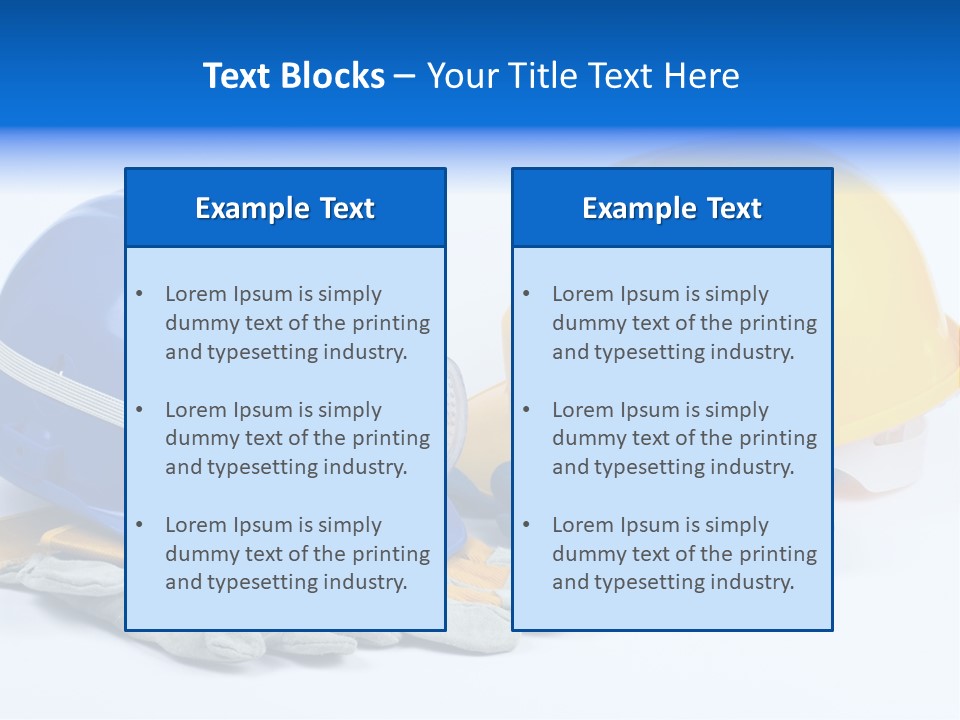 Protect Careful Glove PowerPoint Template