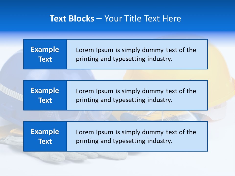Protect Careful Glove PowerPoint Template