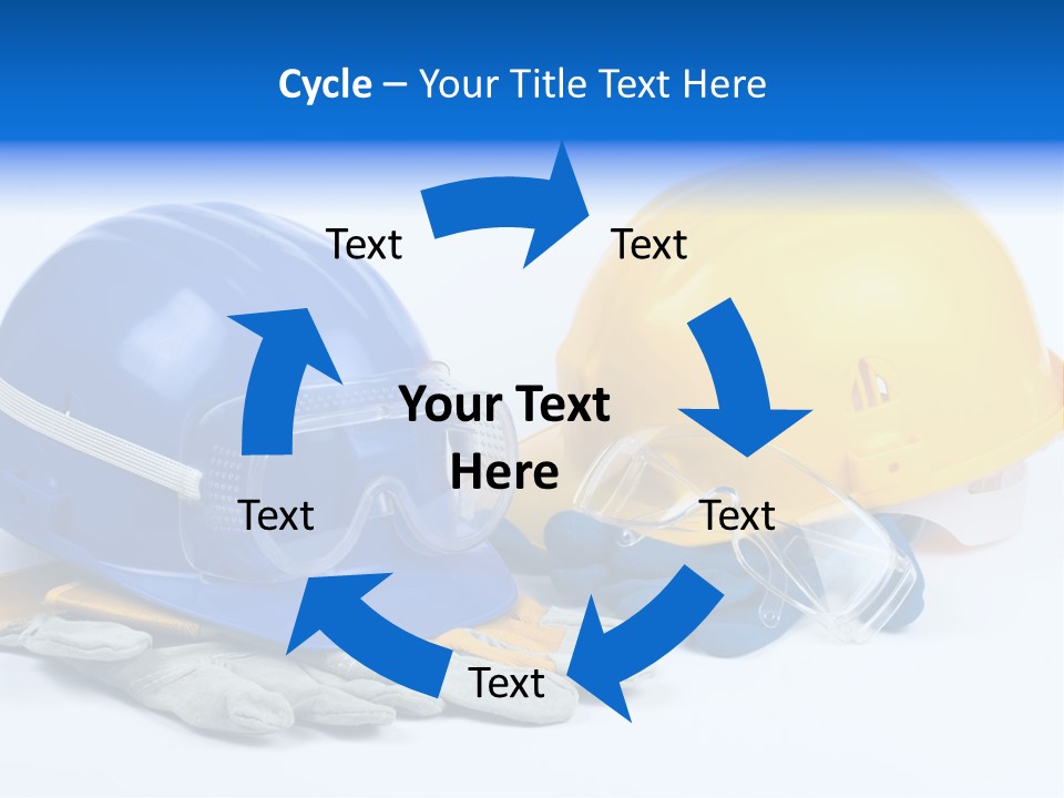 Protect Careful Glove PowerPoint Template