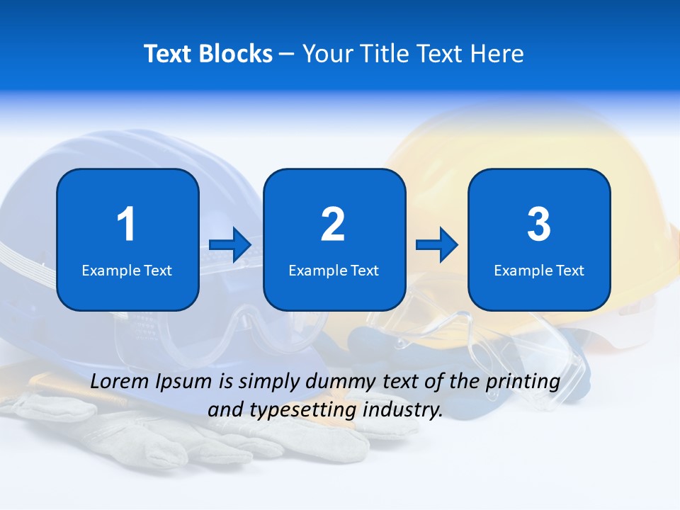 Protect Careful Glove PowerPoint Template