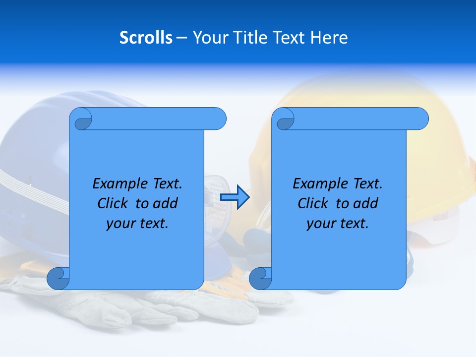 Protect Careful Glove PowerPoint Template