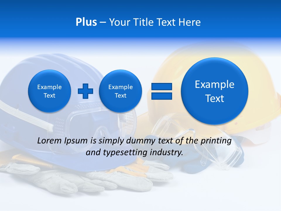 Protect Careful Glove PowerPoint Template