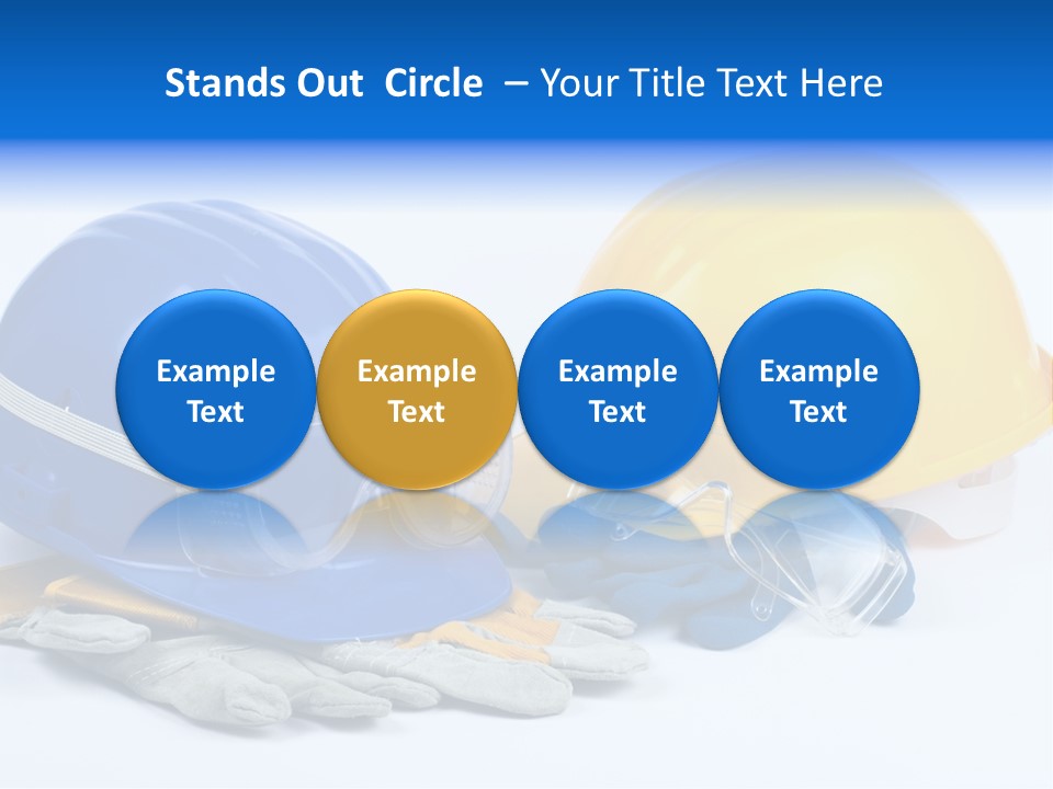 Protect Careful Glove PowerPoint Template