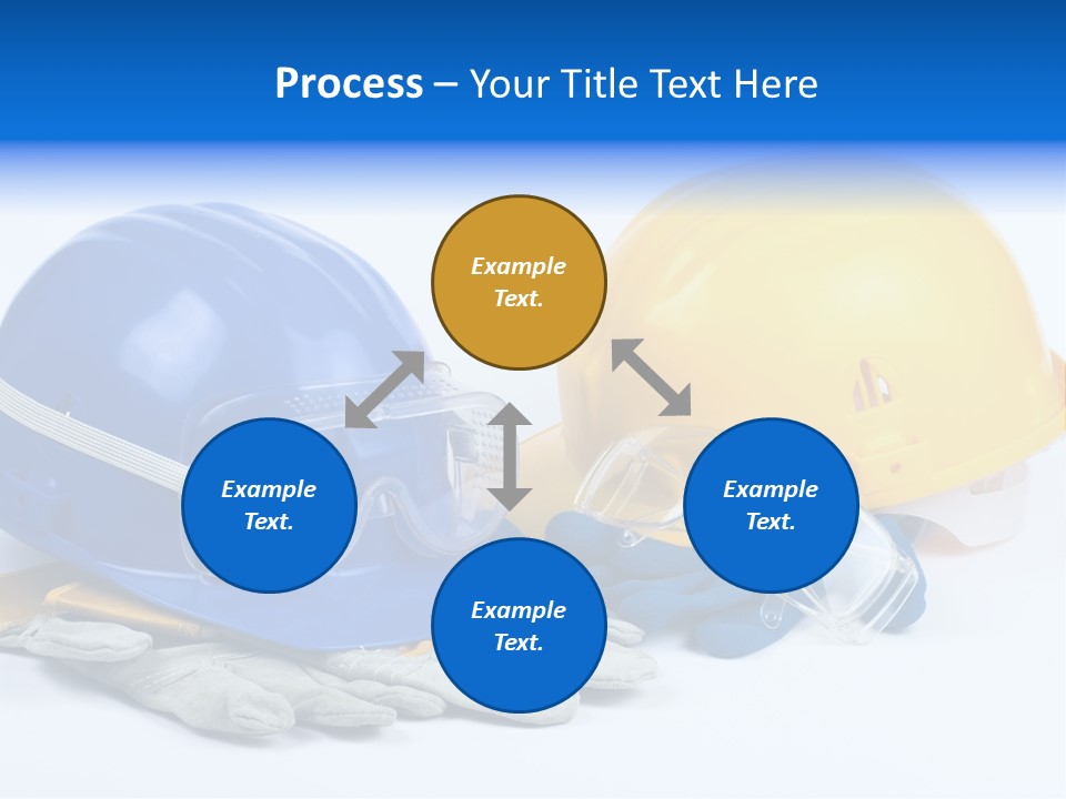 Protect Careful Glove PowerPoint Template