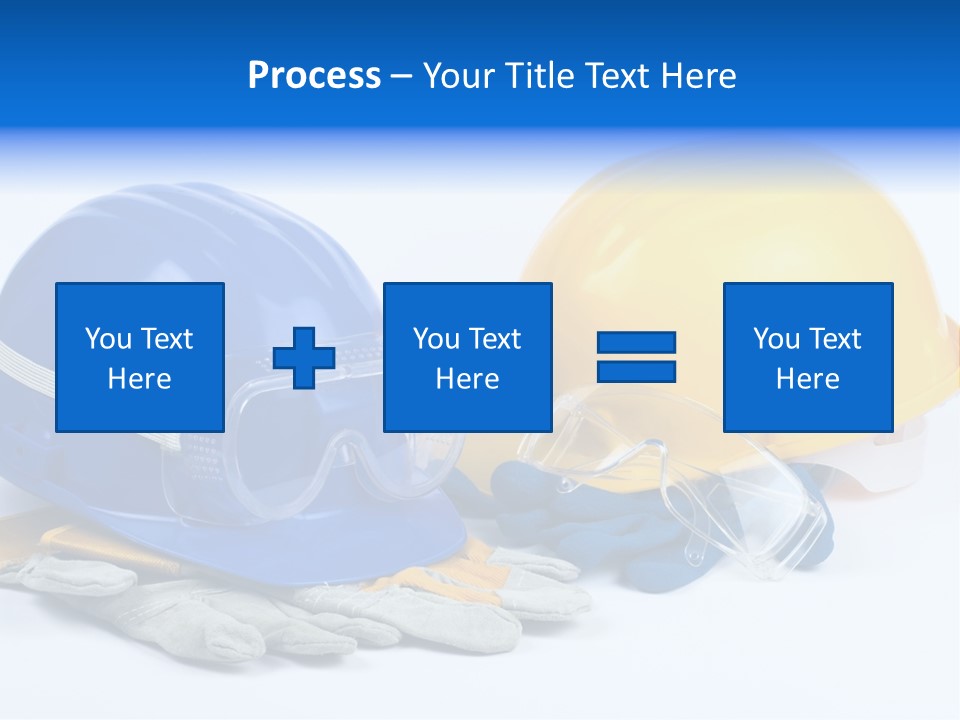 Protect Careful Glove PowerPoint Template