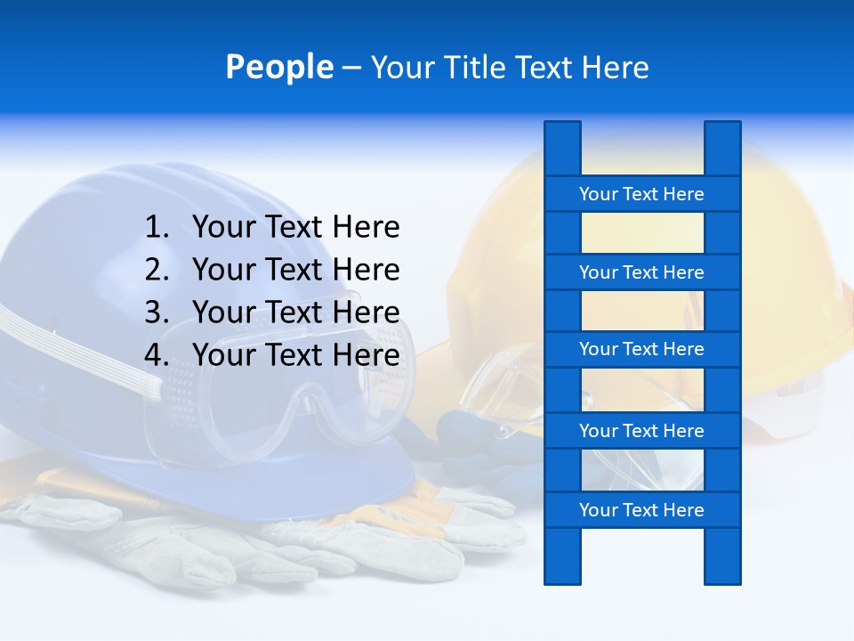 Protect Careful Glove PowerPoint Template