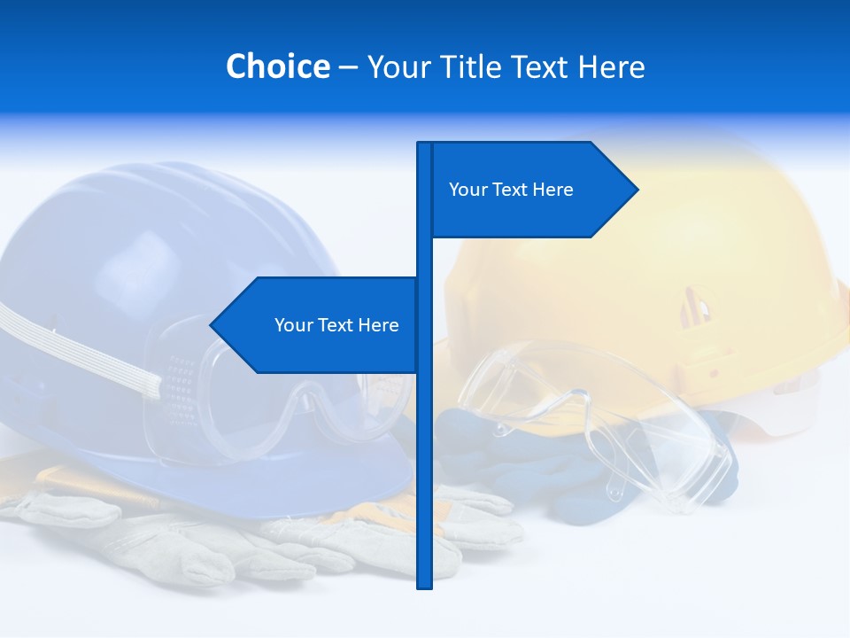 Protect Careful Glove PowerPoint Template