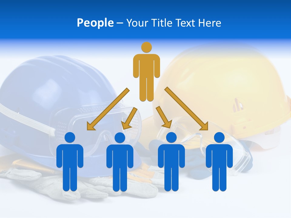 Protect Careful Glove PowerPoint Template