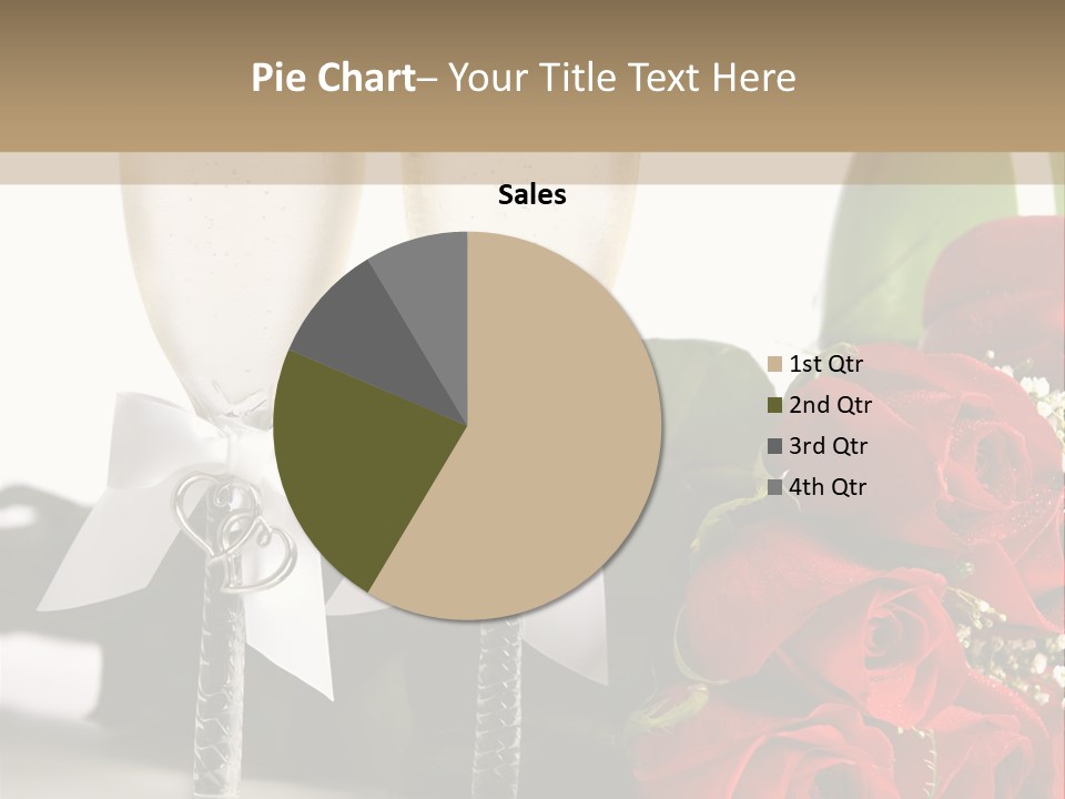 White Background Symbol Wedding PowerPoint Template
