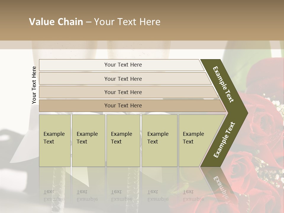 White Background Symbol Wedding PowerPoint Template