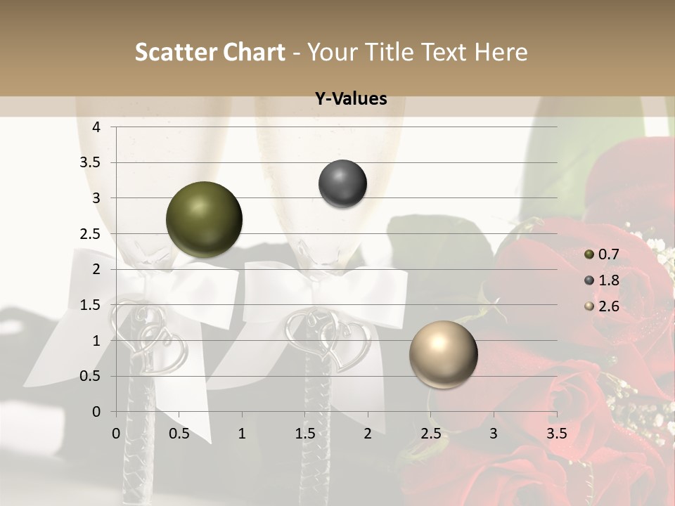 White Background Symbol Wedding PowerPoint Template