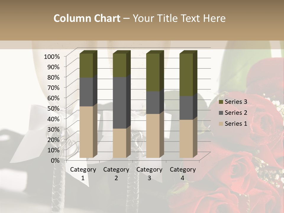 White Background Symbol Wedding PowerPoint Template