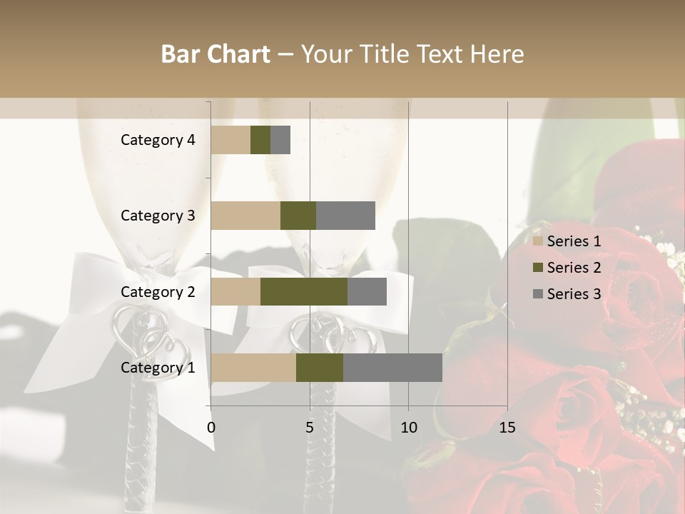 White Background Symbol Wedding PowerPoint Template