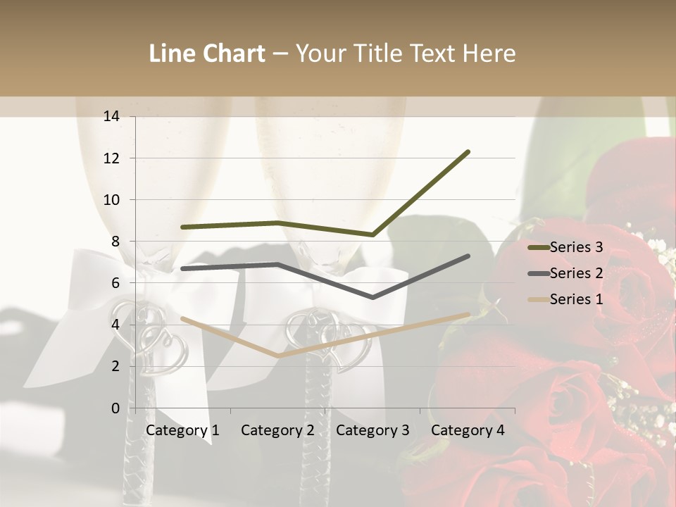 White Background Symbol Wedding PowerPoint Template