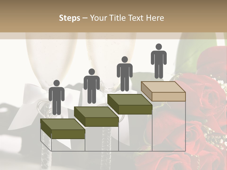 White Background Symbol Wedding PowerPoint Template