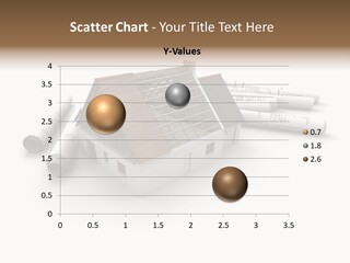 Roof House Draw PowerPoint Template