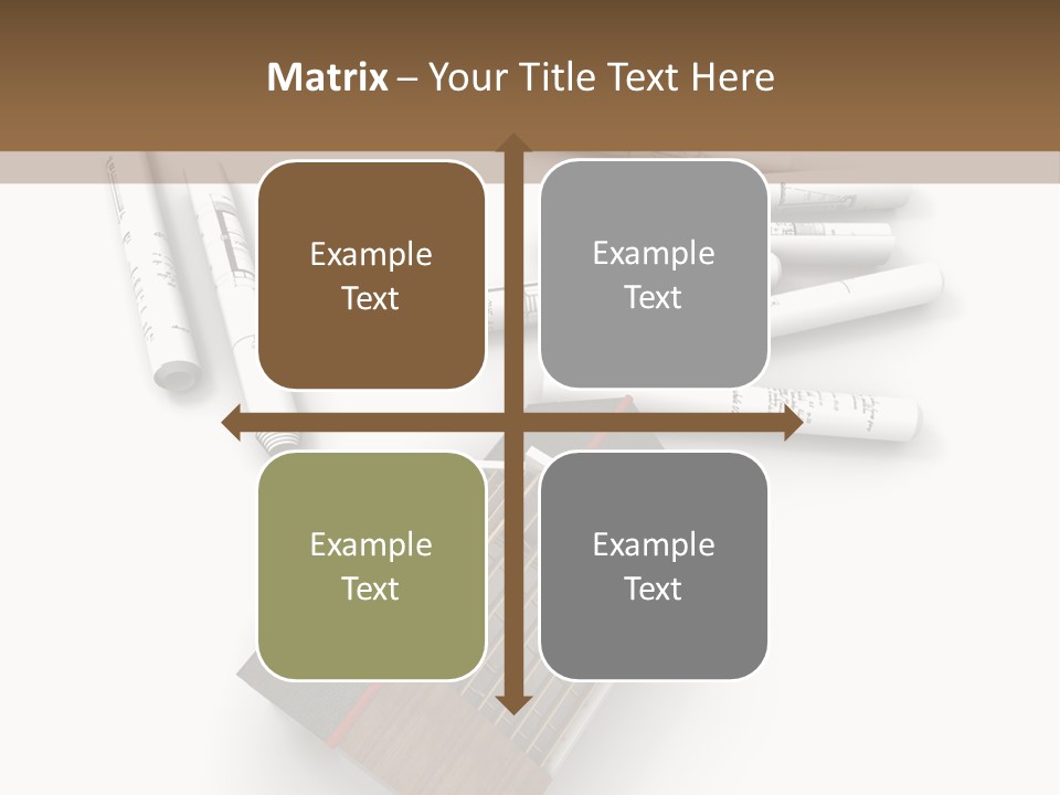 Family Countryside Roof PowerPoint Template