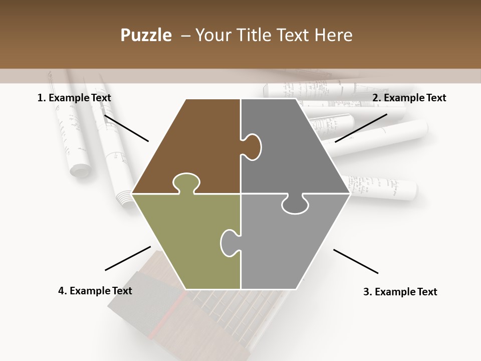 Family Countryside Roof PowerPoint Template