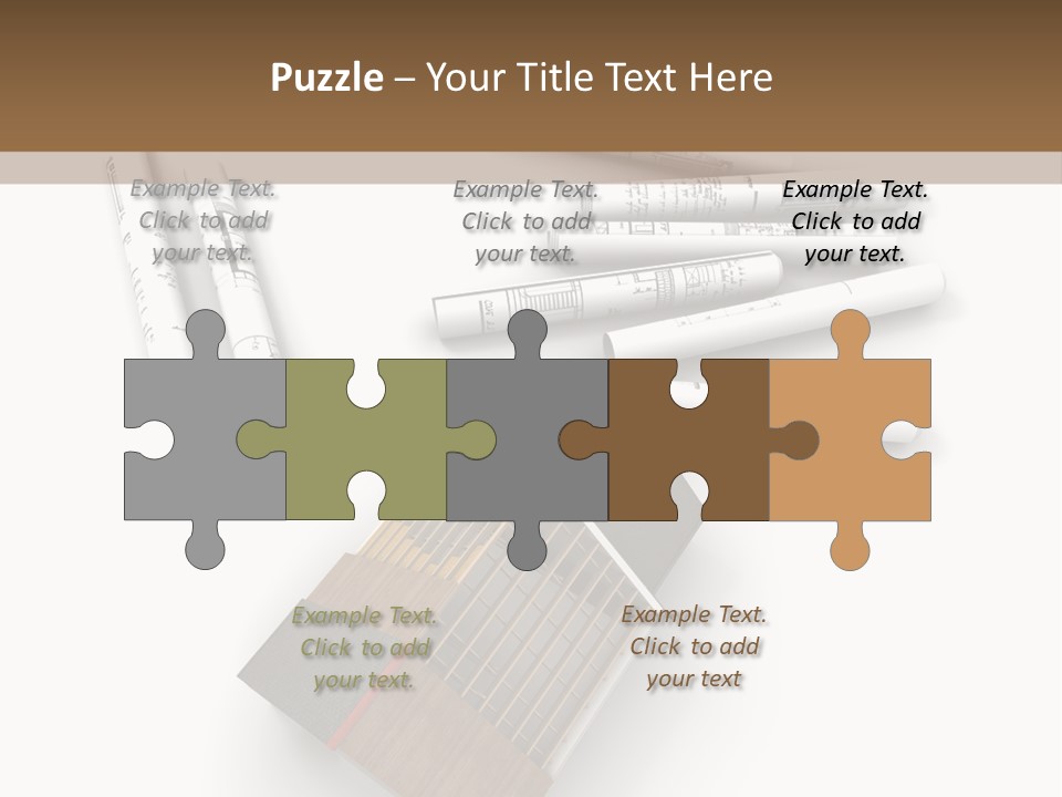 Family Countryside Roof PowerPoint Template