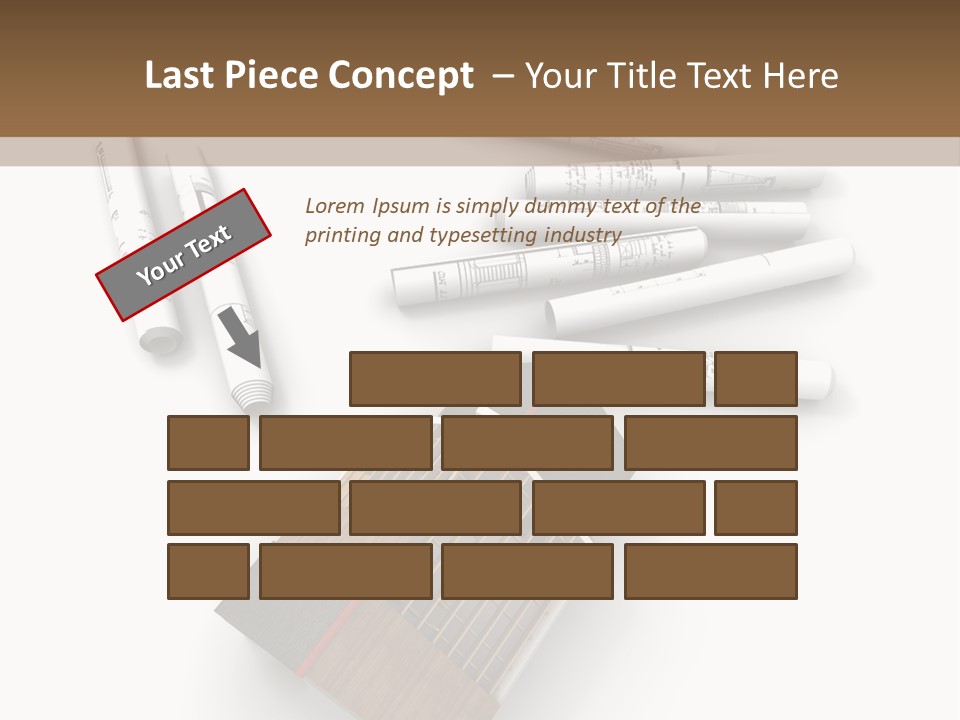 Family Countryside Roof PowerPoint Template