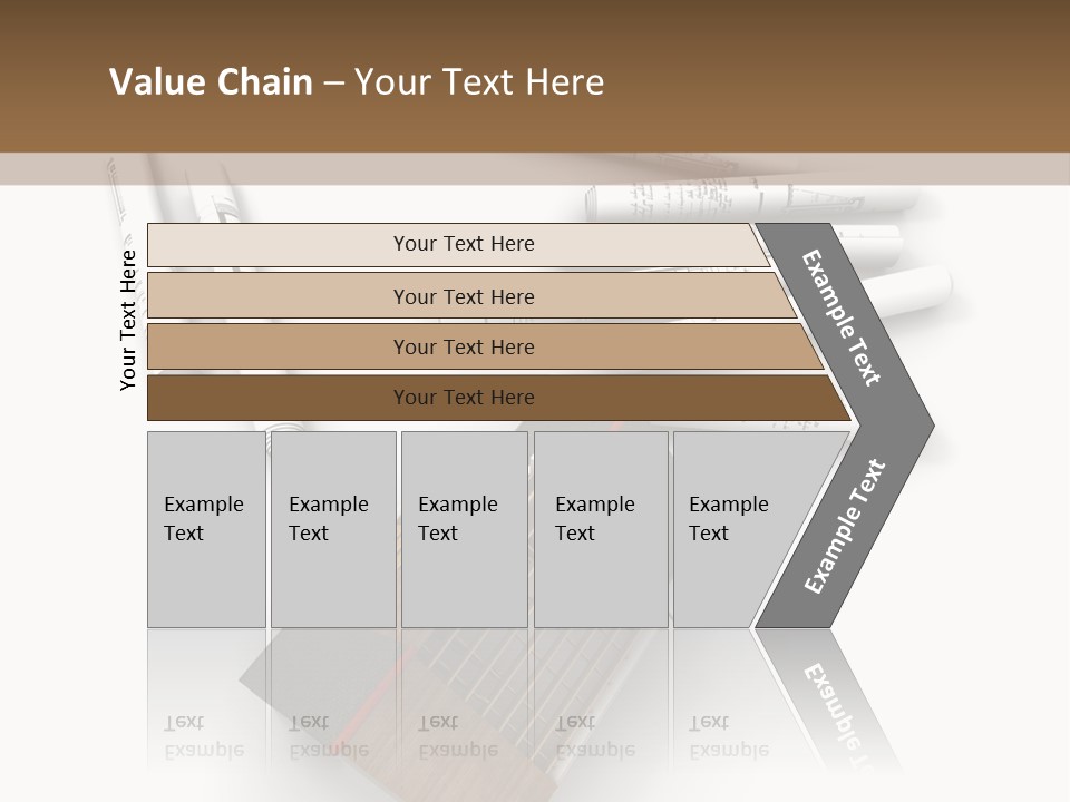 Family Countryside Roof PowerPoint Template