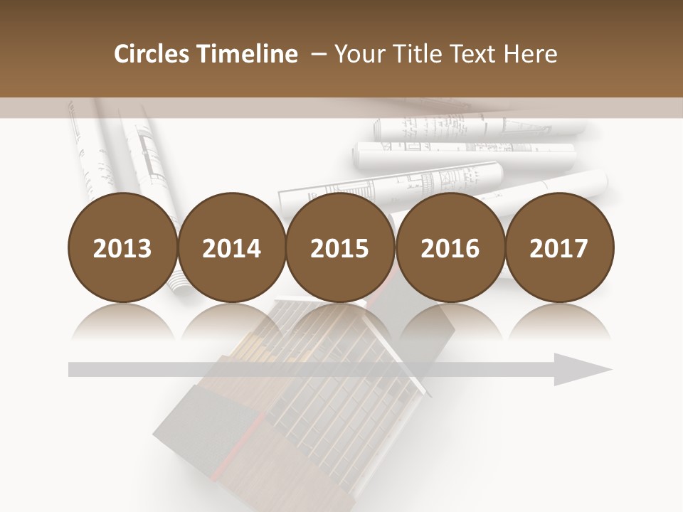 Family Countryside Roof PowerPoint Template