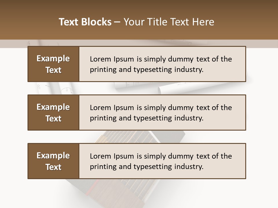 Family Countryside Roof PowerPoint Template