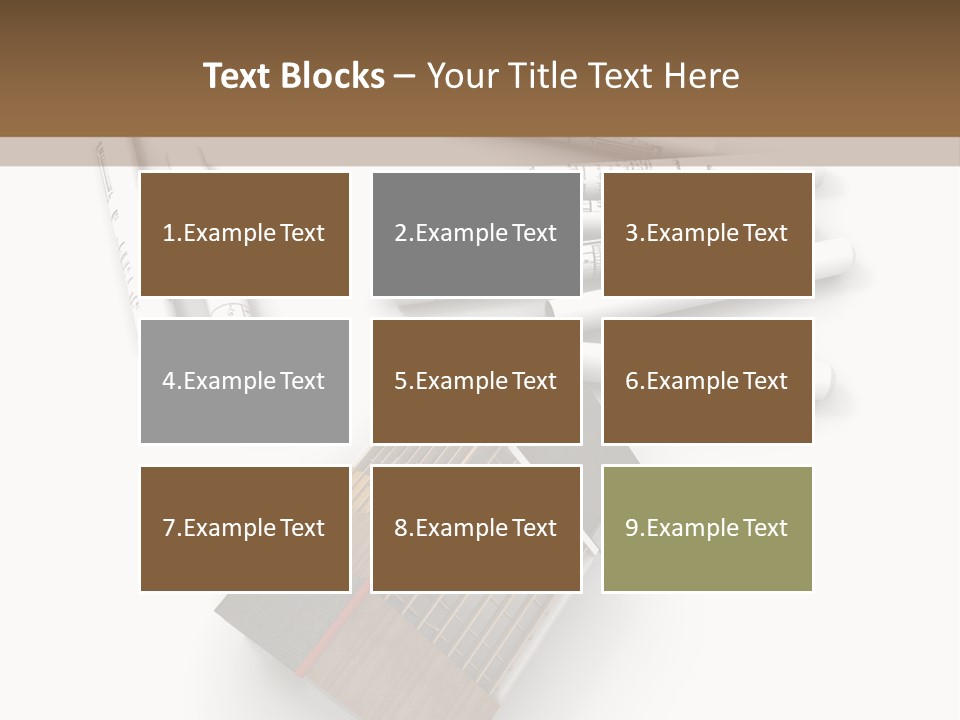 Family Countryside Roof PowerPoint Template