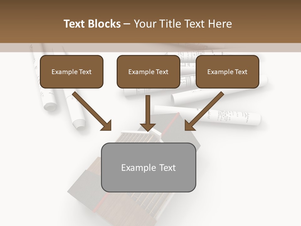 Family Countryside Roof PowerPoint Template