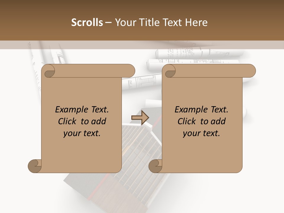 Family Countryside Roof PowerPoint Template