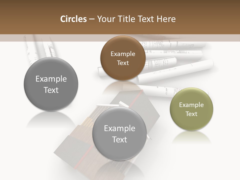 Family Countryside Roof PowerPoint Template