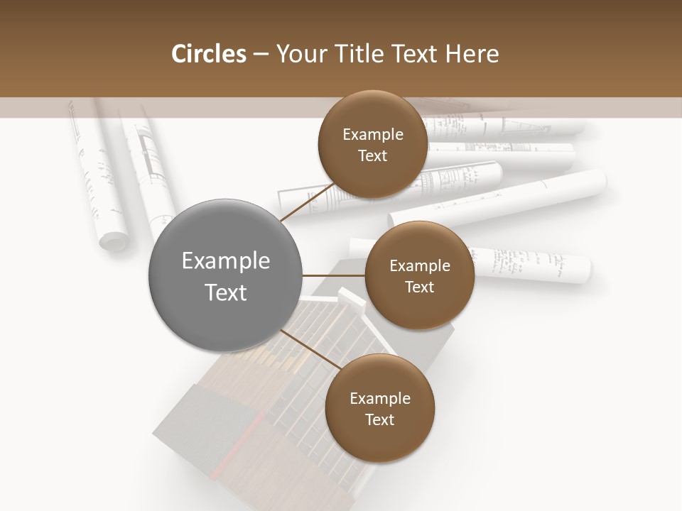 Family Countryside Roof PowerPoint Template