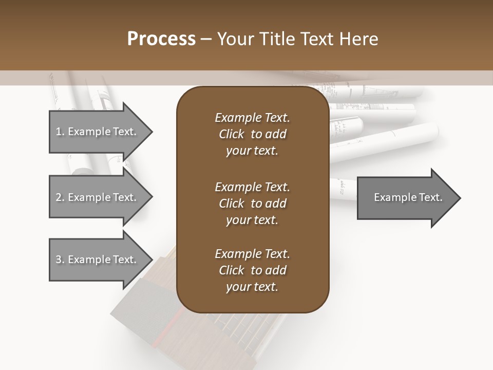 Family Countryside Roof PowerPoint Template