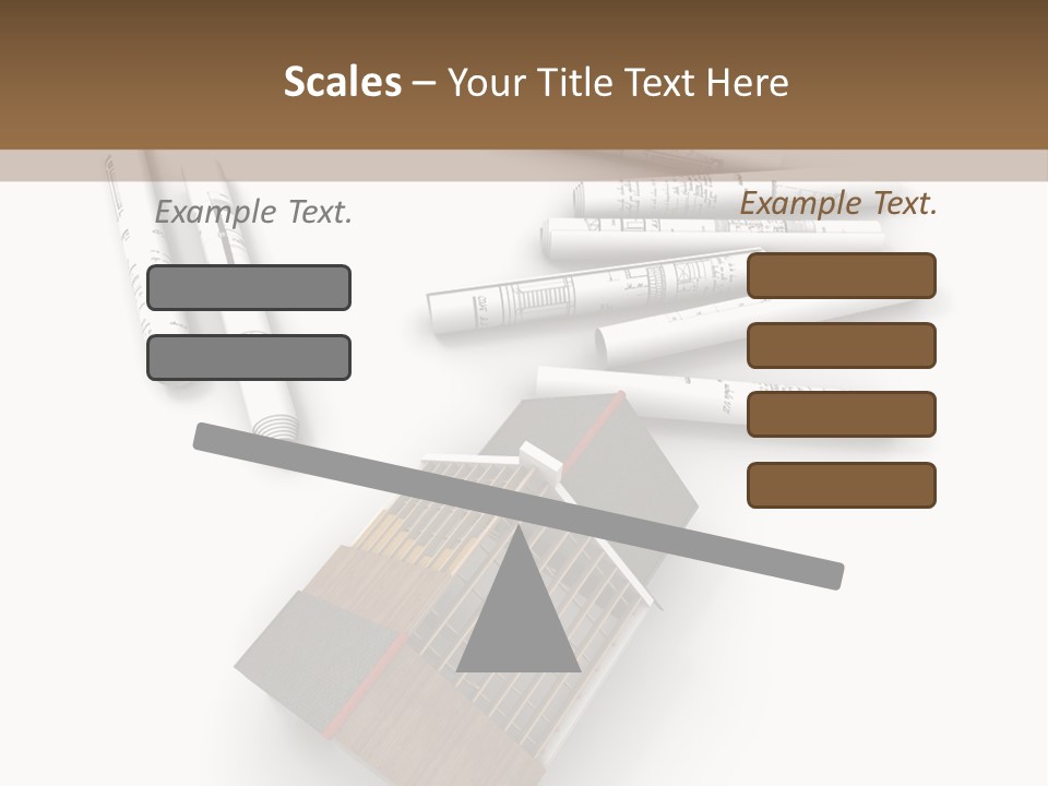 Family Countryside Roof PowerPoint Template