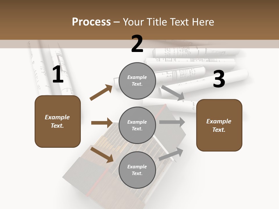Family Countryside Roof PowerPoint Template