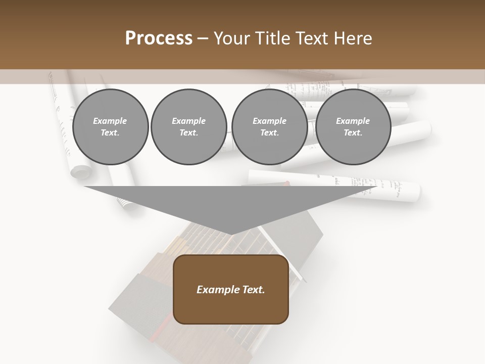 Family Countryside Roof PowerPoint Template