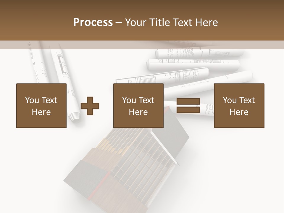 Family Countryside Roof PowerPoint Template