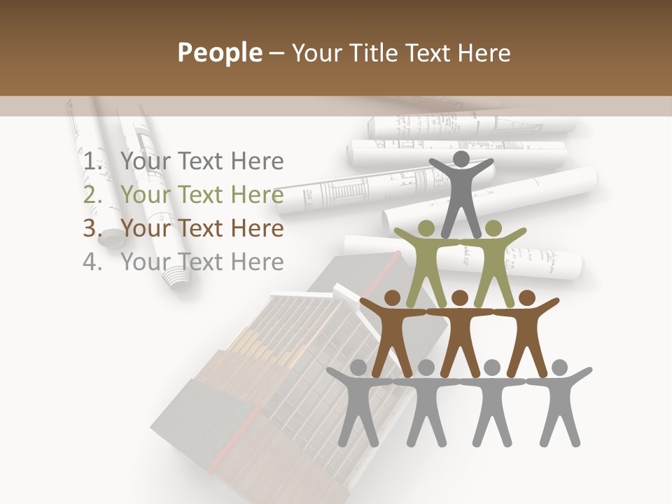 Family Countryside Roof PowerPoint Template