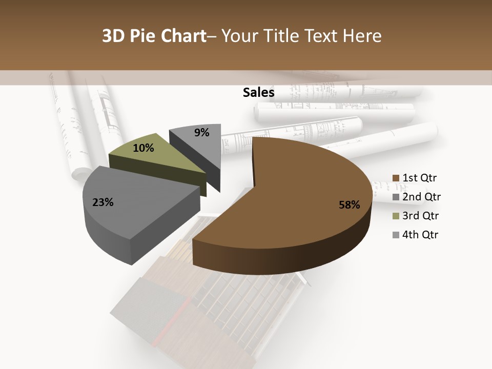 Family Countryside Roof PowerPoint Template