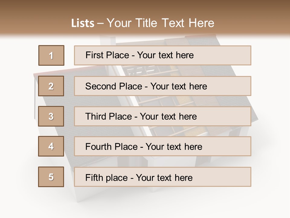 Property House Branch PowerPoint Template