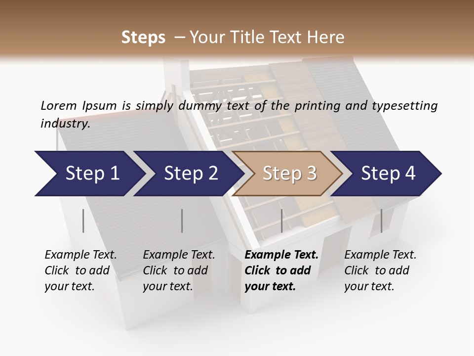 Property House Branch PowerPoint Template
