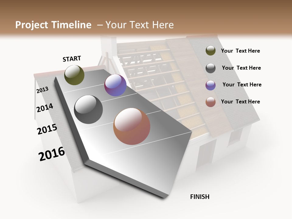 Property House Branch PowerPoint Template