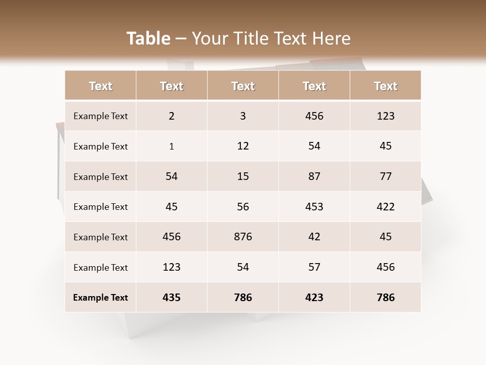 Property House Branch PowerPoint Template