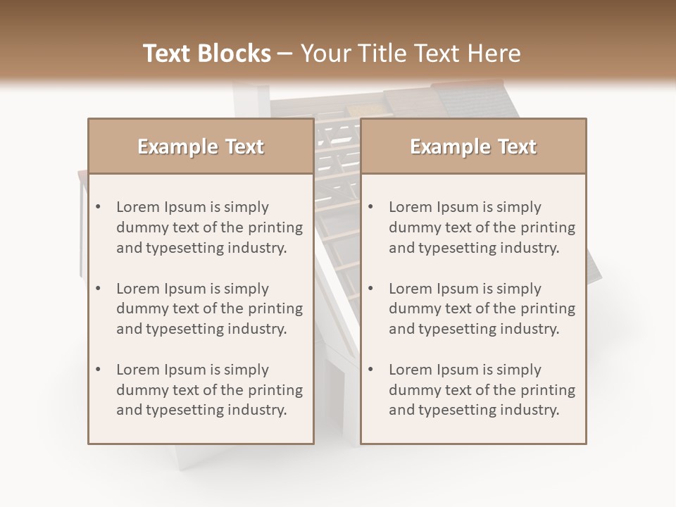 Property House Branch PowerPoint Template