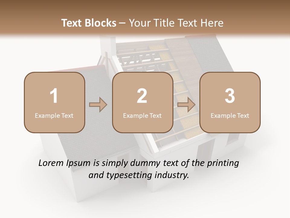 Property House Branch PowerPoint Template