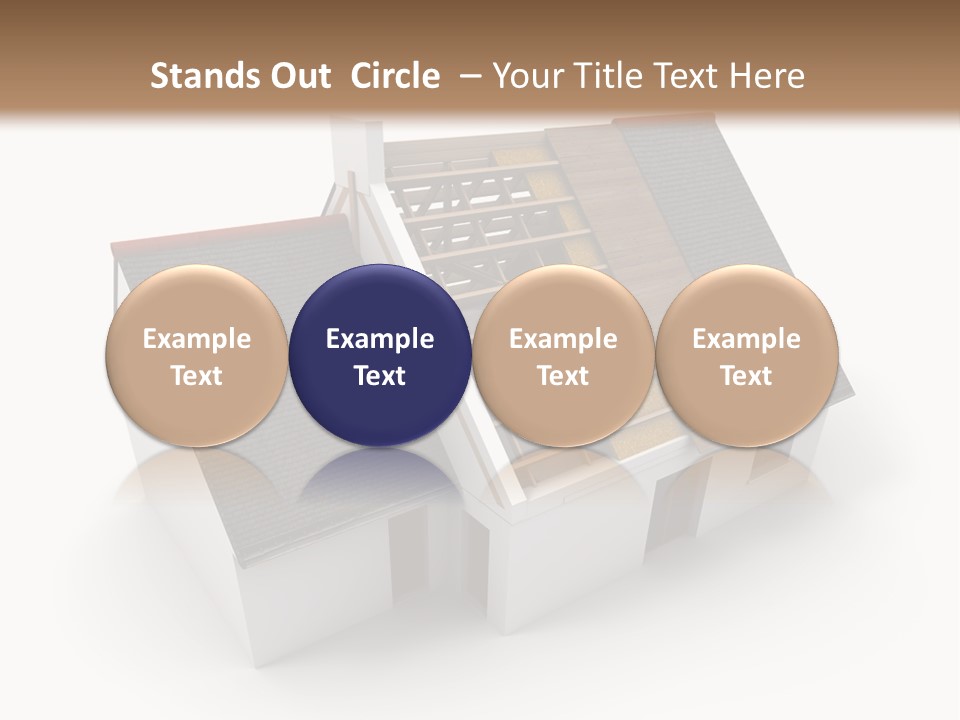 Property House Branch PowerPoint Template