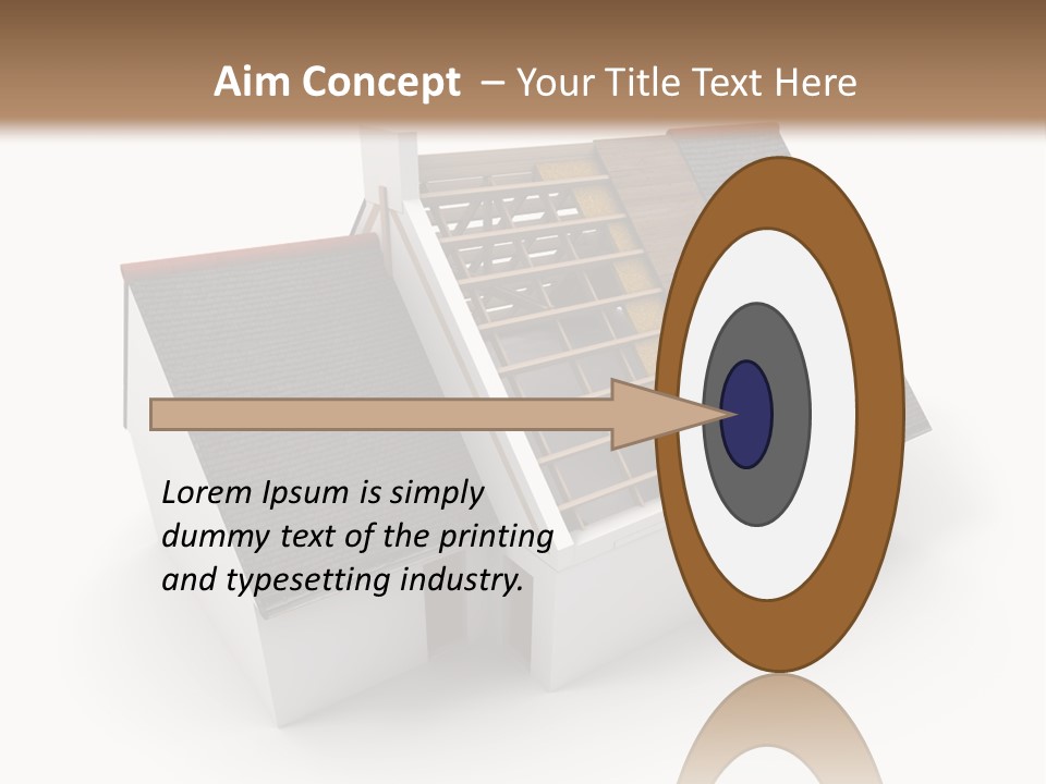 Property House Branch PowerPoint Template