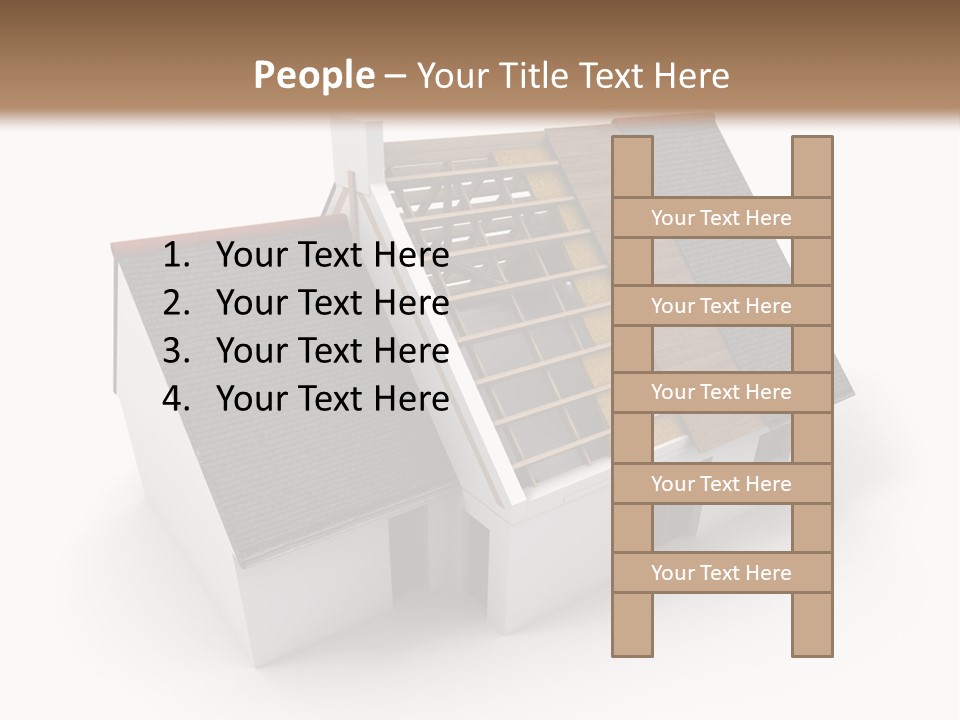 Property House Branch PowerPoint Template