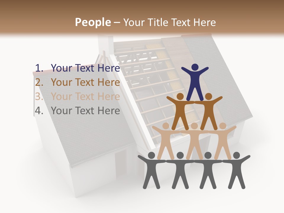 Property House Branch PowerPoint Template